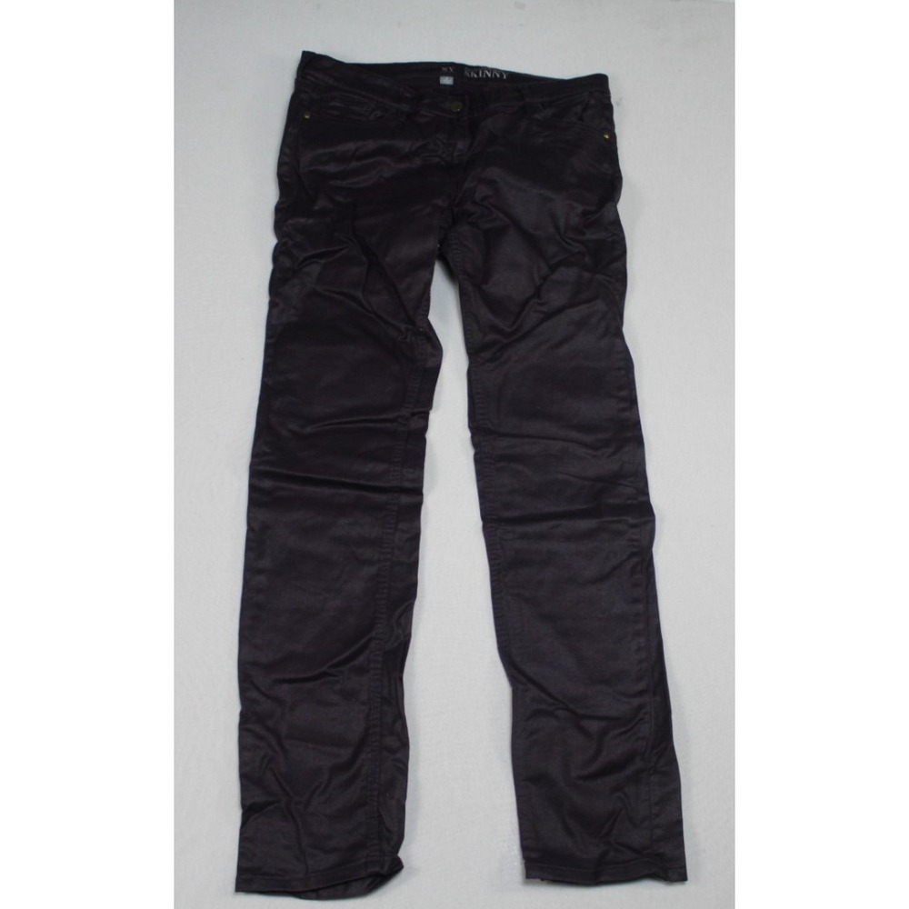 NY&C Women Black Women Jeans Casual Skinny Sits At A Lower Waist Size 8